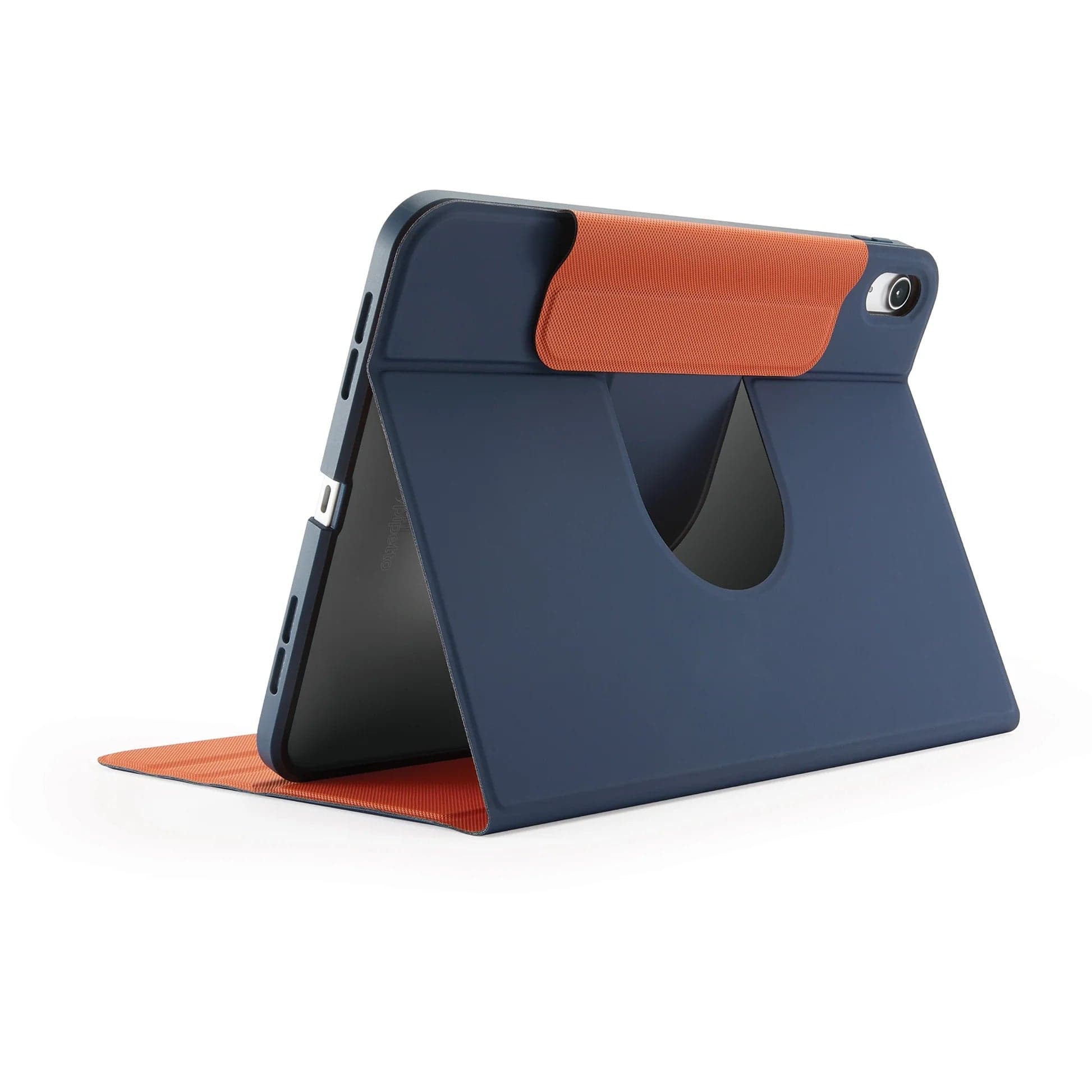 Kryt na iPad Air 10,9" (22/20) a 11" (24/25/26) Pipetto Origami No5 Rotating Folio Case - tmavě modré - náhled 3