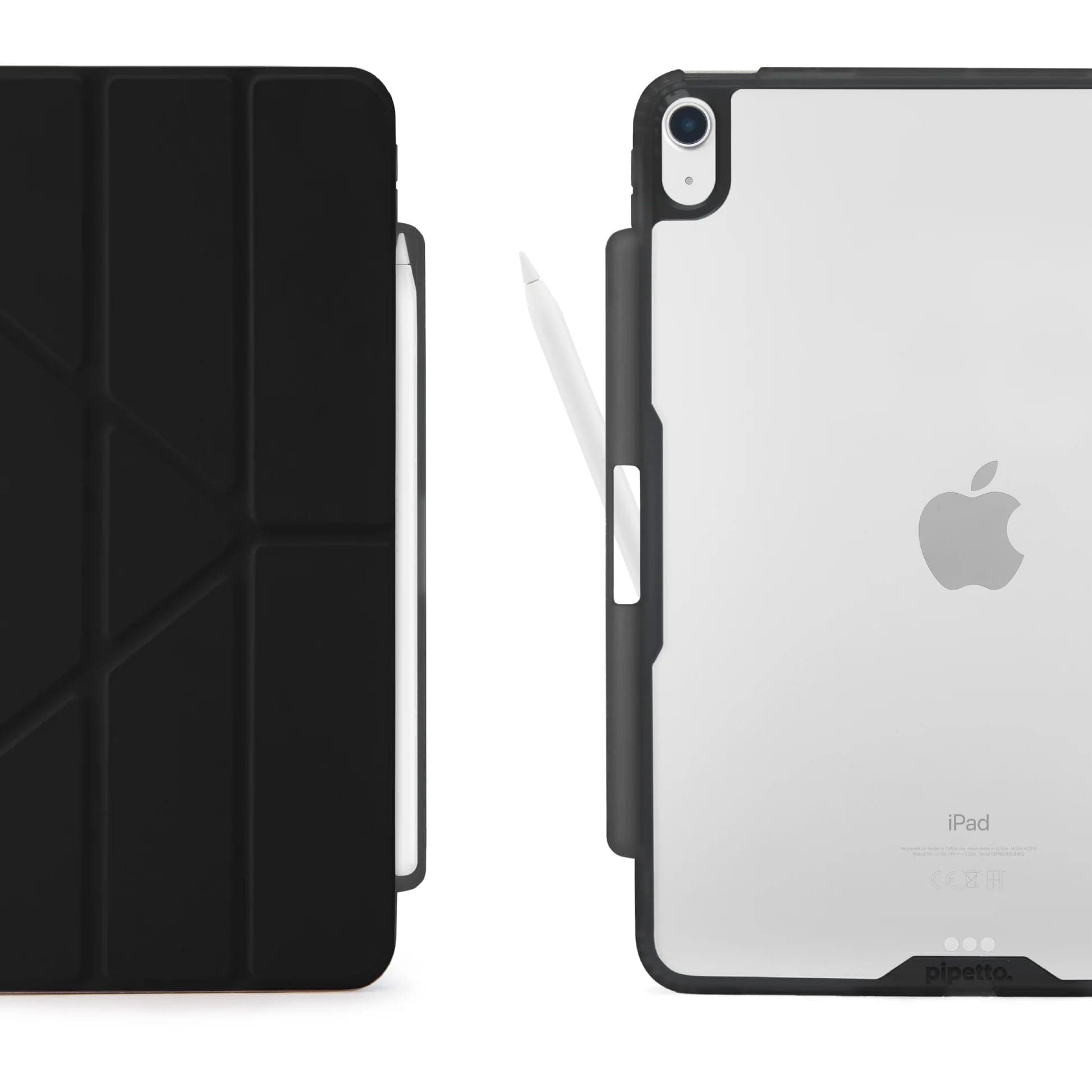 Kryt na iPad Air 13" (24/25/26) Pipetto Origami No3 Pencil Case - černý - náhled 3