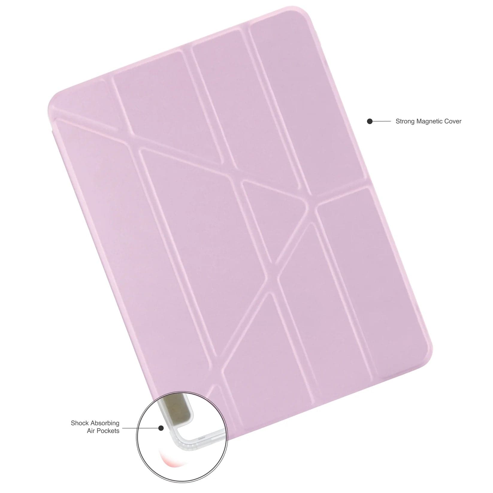 Kryt na iPad Air Pipetto Origami No1 Original Case - fialový - náhled 3