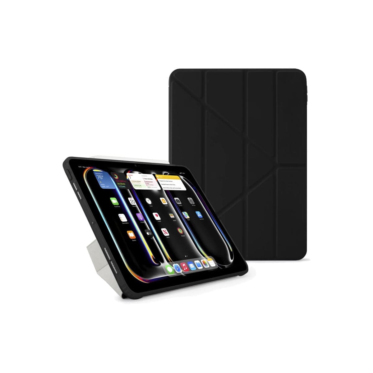 Kryt na iPad Pro 11" (24/25) Pipetto Origami No1 Original Case - černý