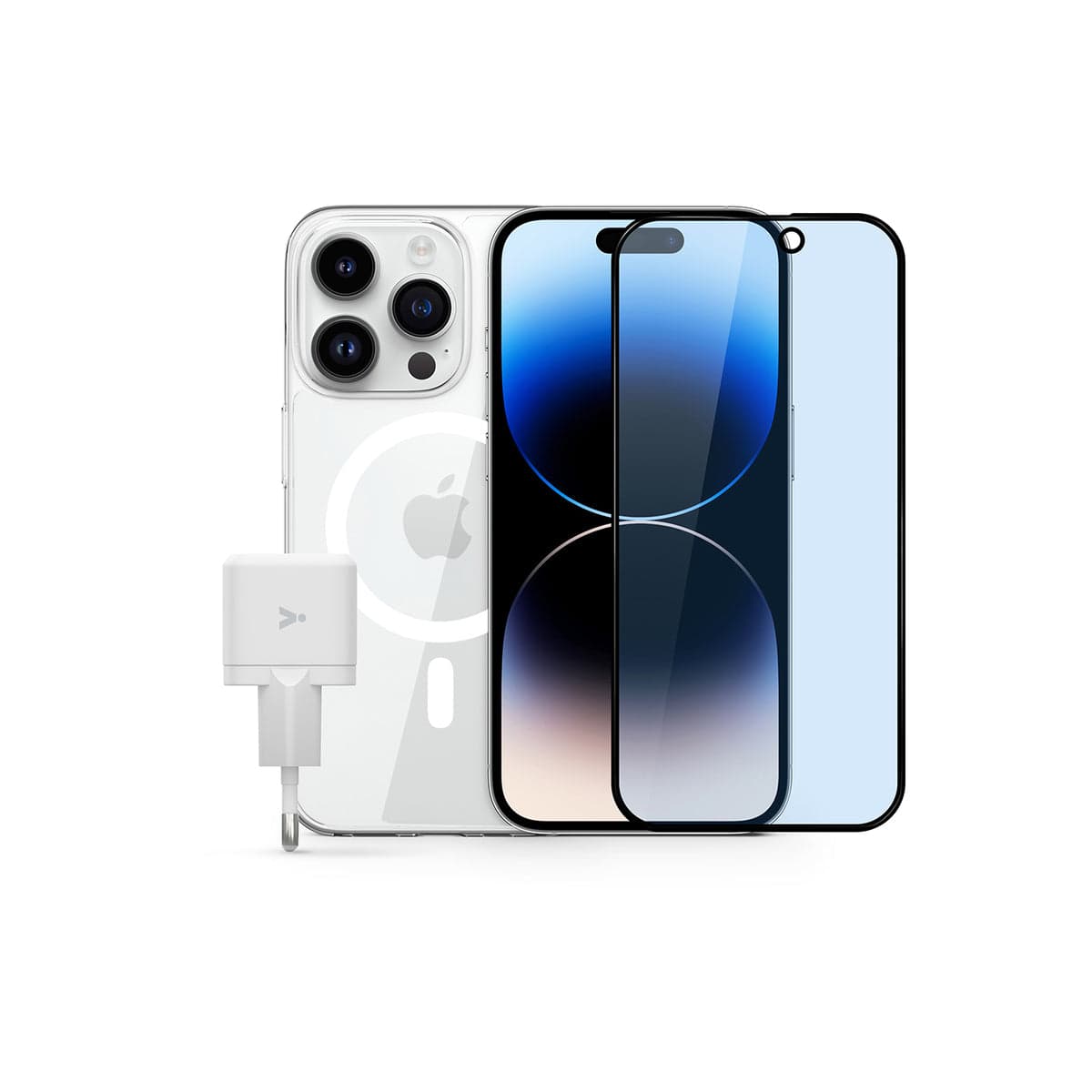 Základní balíček k iPhone 17 Pro iSTYLE COMFORT (sklo na displej, ochranný kryt, 35W adaptér)