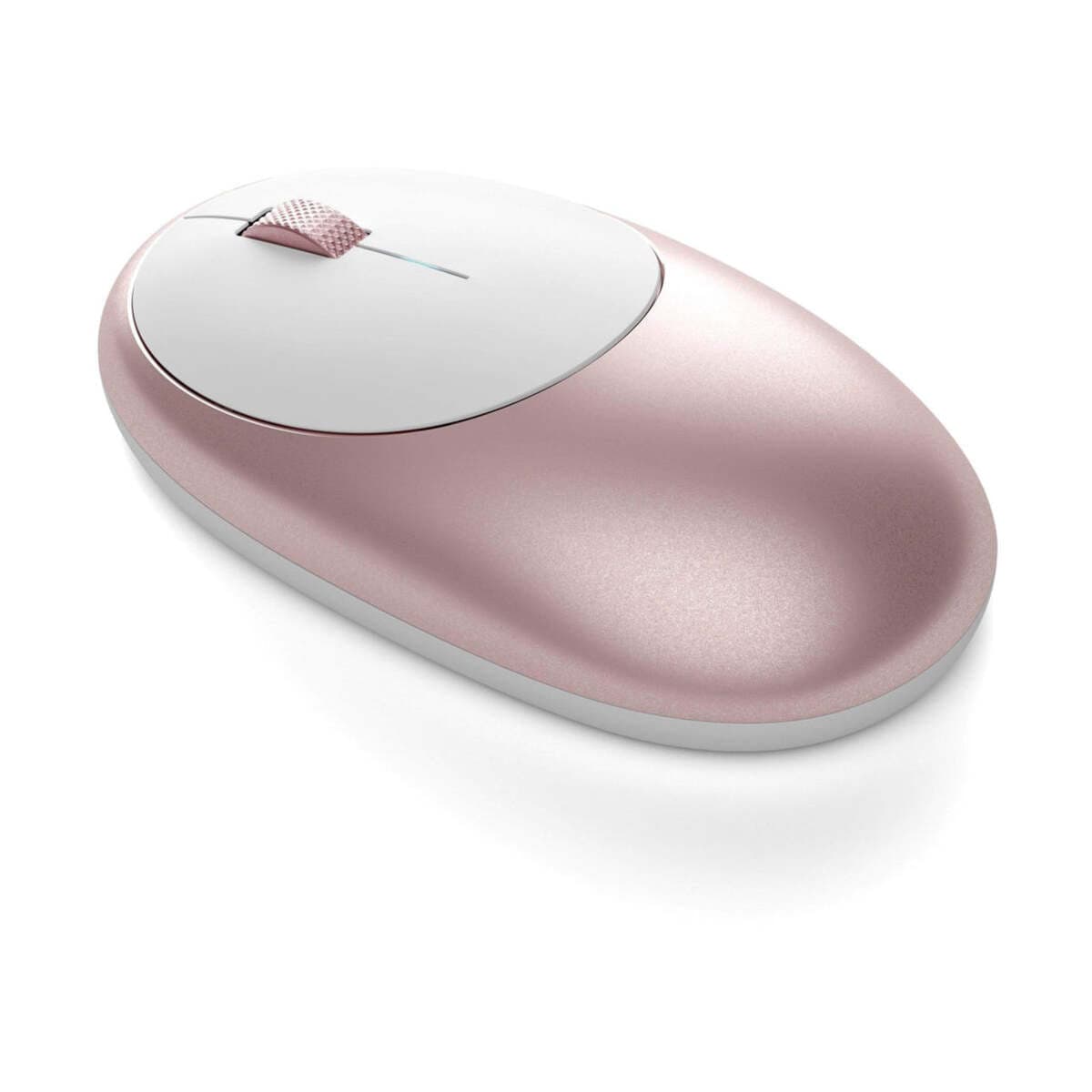 Ergonomická bezdrátová myš Satechi M1 - růžová - náhled 2