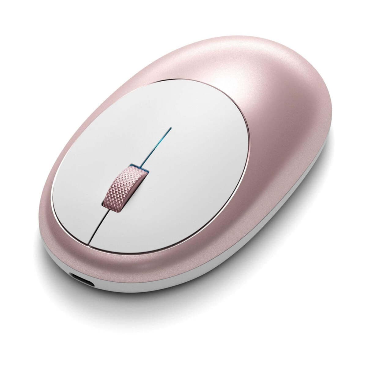 Ergonomická bezdrátová myš Satechi M1 - růžová - náhled 3