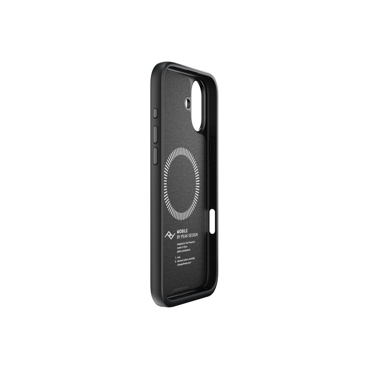 Kryt pro iPhone 16 Plus Peak Design Mobile Everyday Fabric Case - tmavě šedý - náhled 5