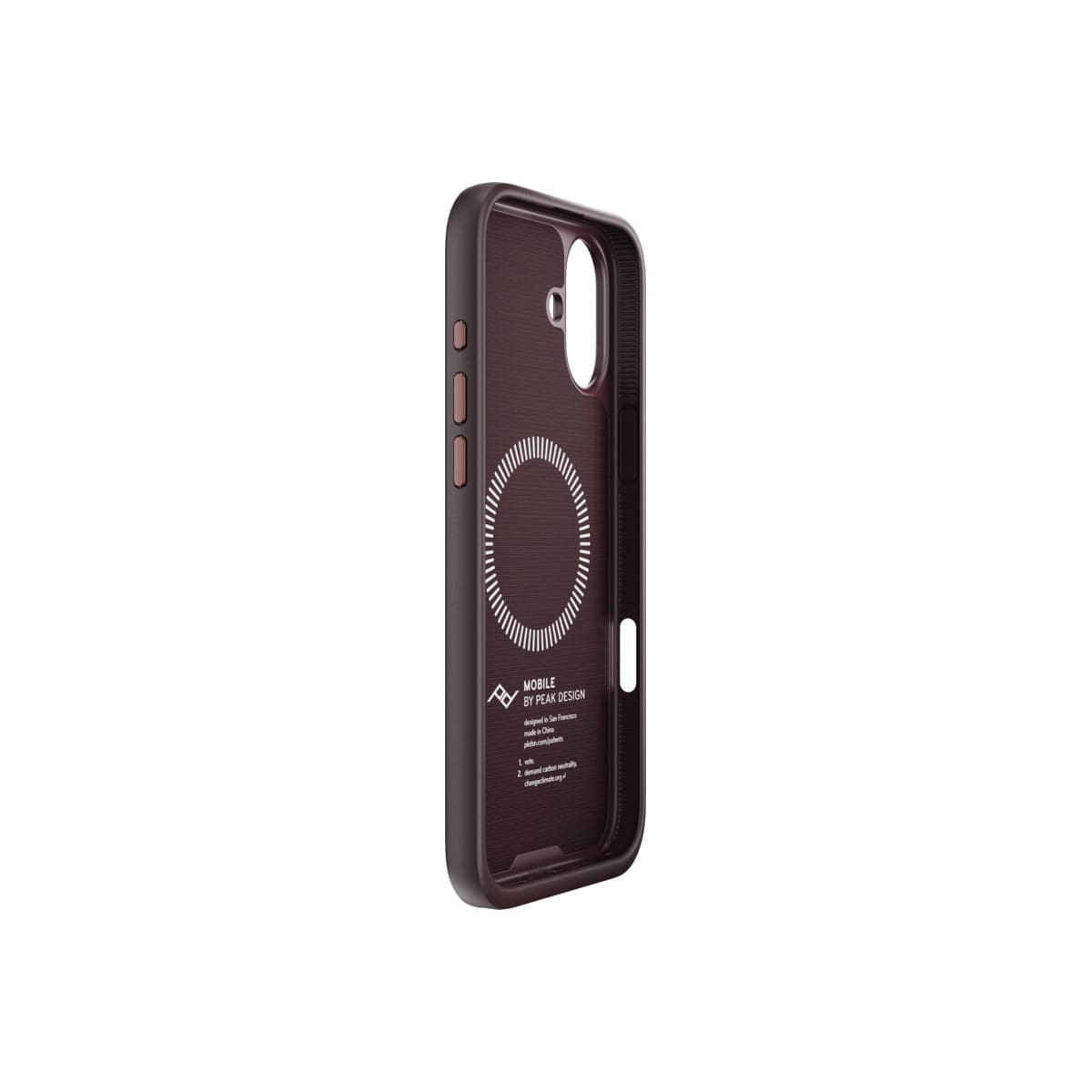 Kryt pro iPhone 16 Plus Peak Design Mobile Everyday Fabric Case - švestkově modrý - náhled 5