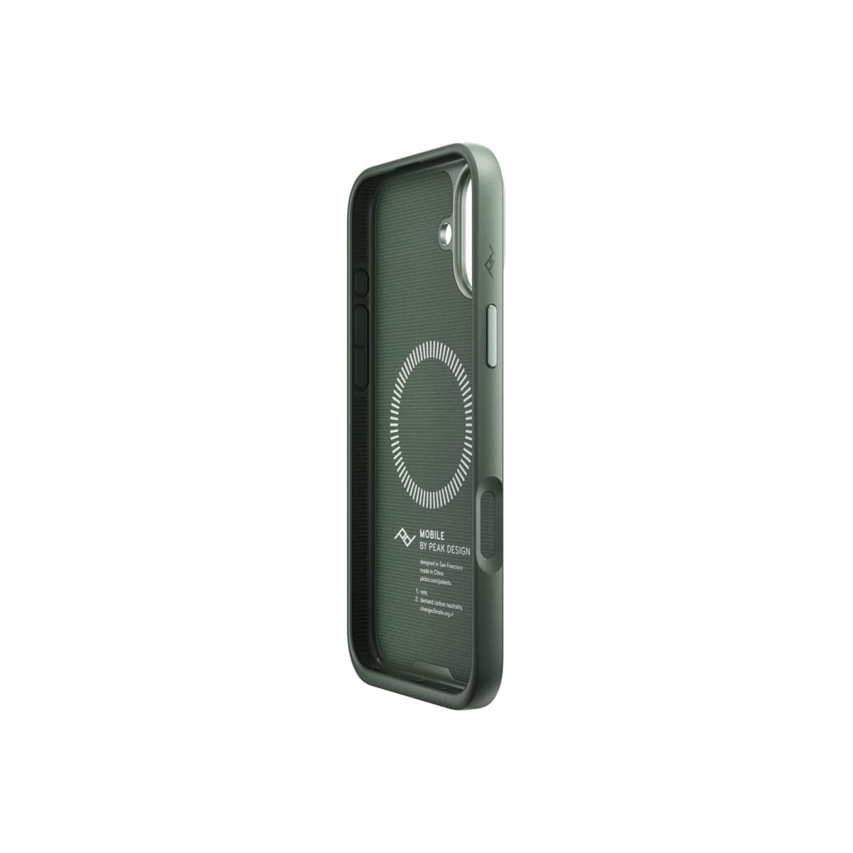 Kryt pro iPhone 16 Plus Peak Design Mobile Everyday Fabric Case - šalvějově zelený - náhled 3
