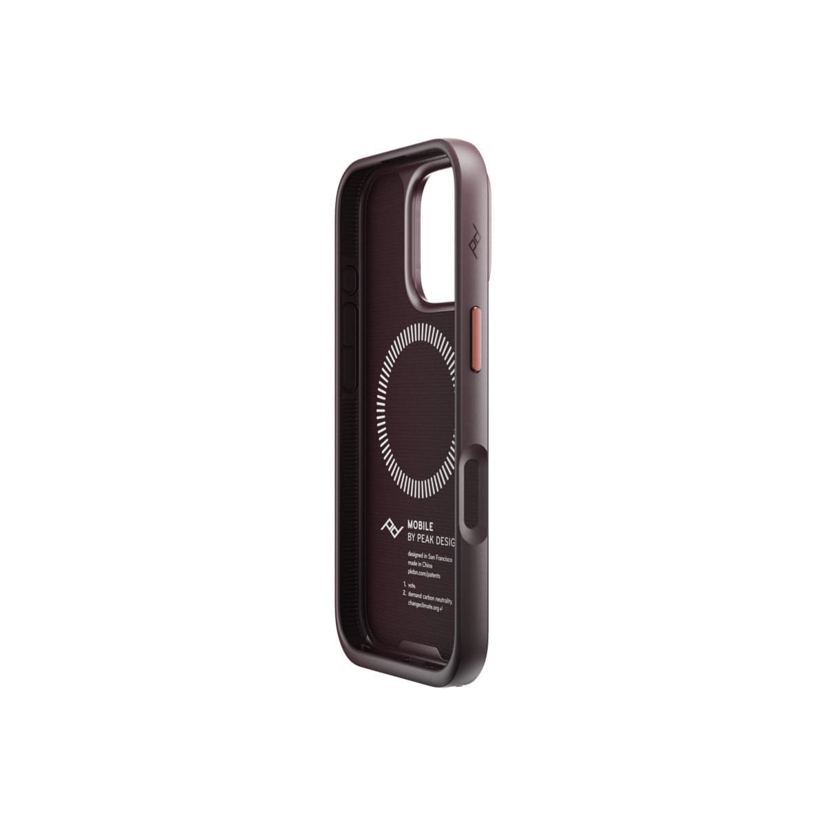 Kryt s poutkem pro iPhone 16 Pro Peak Design Mobile Everyday Loop Case - švestkově modrý - náhled 3