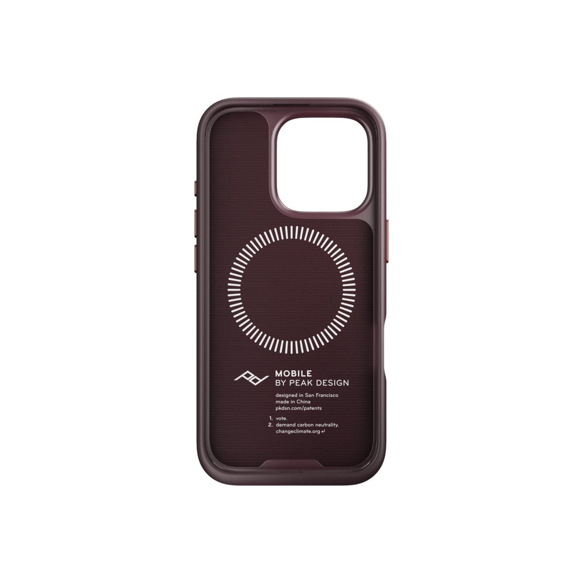 Kryt s poutkem pro iPhone 16 Pro Peak Design Mobile Everyday Loop Case - švestkově modrý - náhled 4