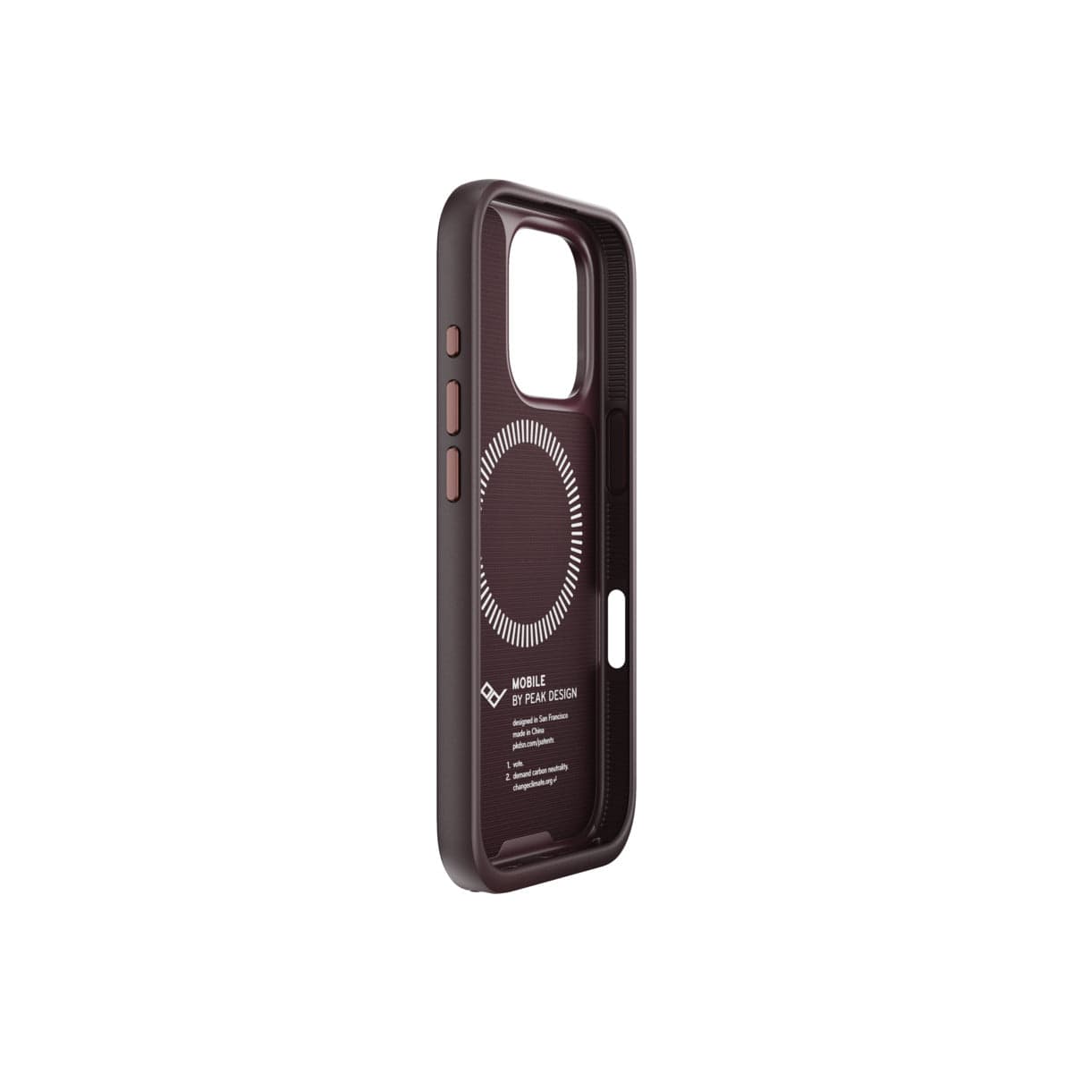Kryt s poutkem pro iPhone 16 Pro Peak Design Mobile Everyday Loop Case - švestkově modrý - náhled 5