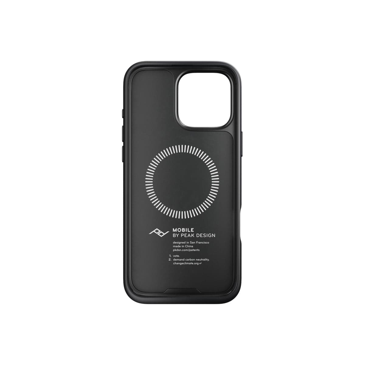 Kryt pro iPhone 16 Pro Max Peak Design Mobile Everyday Clarino Case - černý - náhled 5