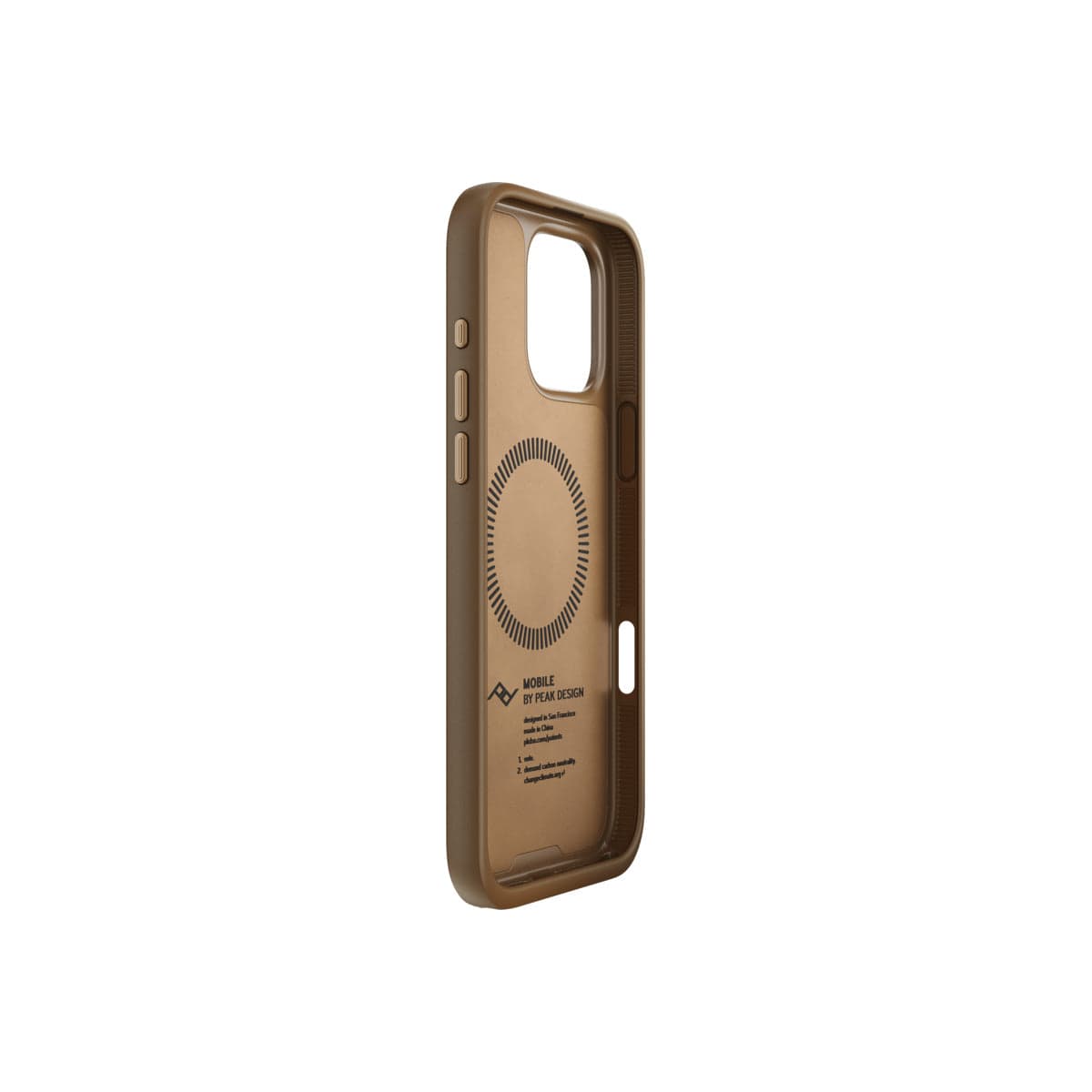 Kryt pro iPhone 16 Pro Max Peak Design Mobile Everyday Clarino Case - světle hnědý - náhled 5