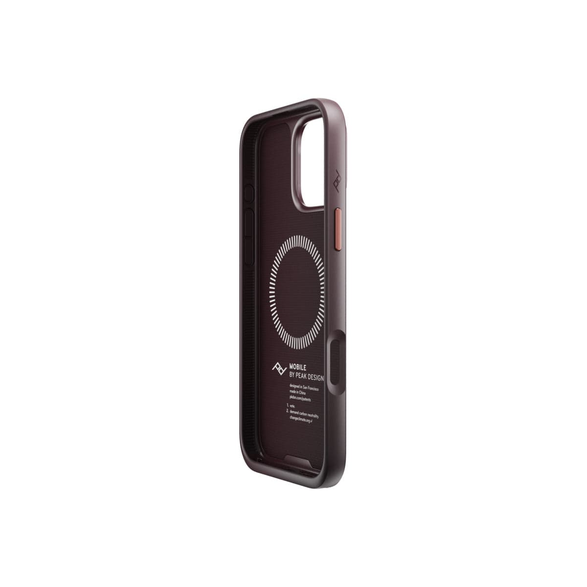 Kryt pro iPhone 16 Pro Max Peak Design Mobile Everyday Fabric Case - švěstkově modrý - náhled 3
