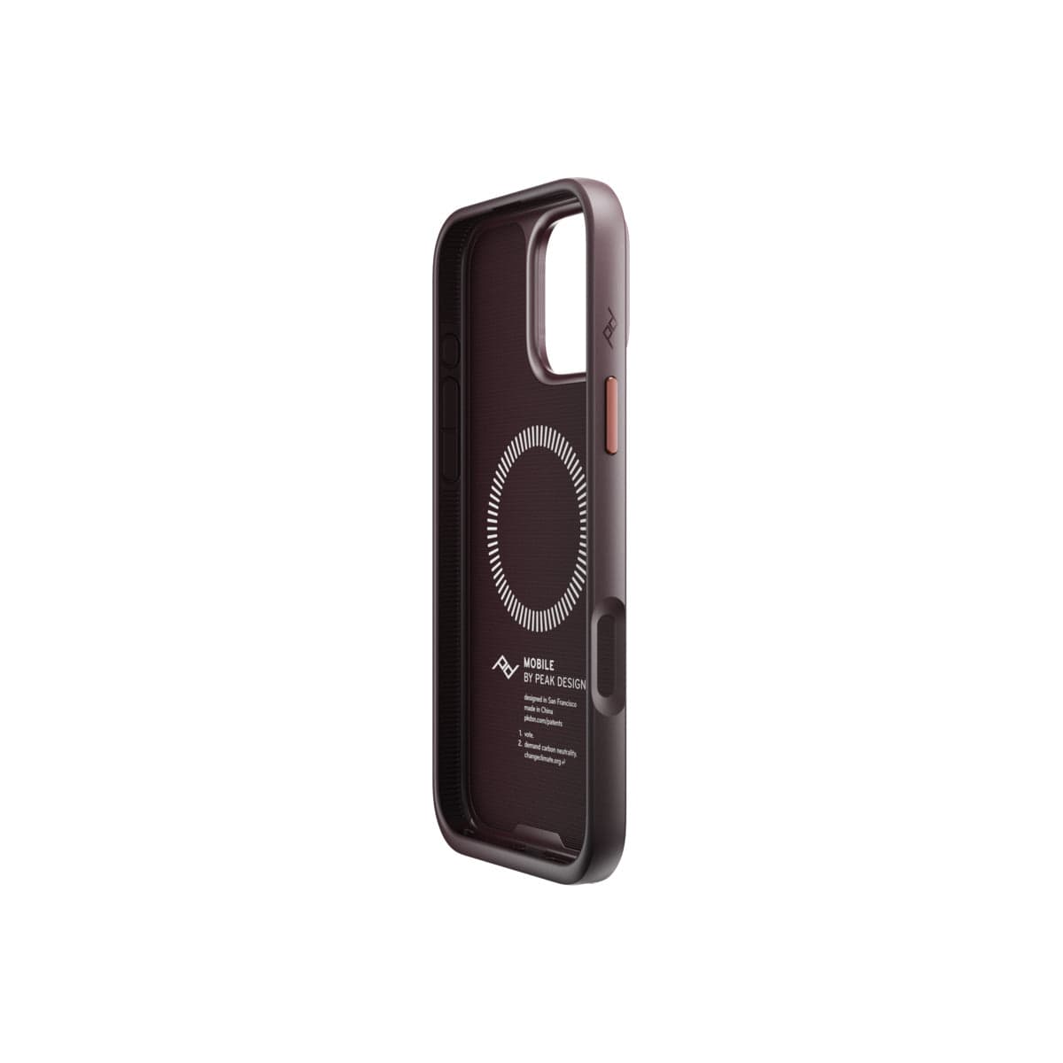 Kryt s poutkem pro iPhone 16 Pro Max Peak Design Mobile Everyday Loop Case - švestkově modrý - náhled 3
