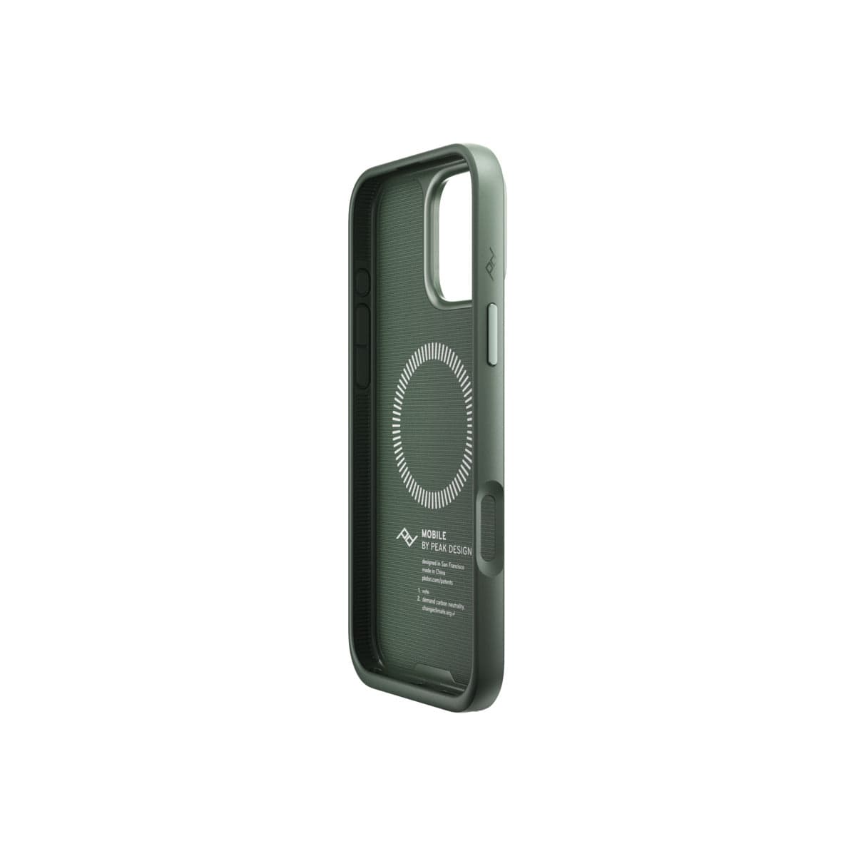 Kryt s poutkem pro iPhone 16 Pro Max Peak Design Mobile Everyday Loop Case - šalvějově zelený - náhled 3
