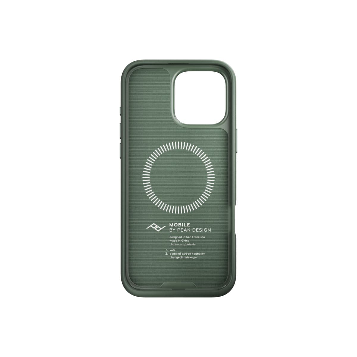 Kryt s poutkem pro iPhone 16 Pro Max Peak Design Mobile Everyday Loop Case - šalvějově zelený - náhled 4