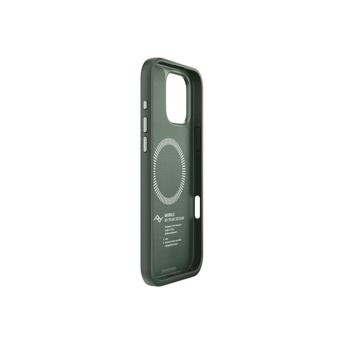 Kryt pro iPhone 16 Pro Max Peak Design Mobile Everyday Fabric Case - šalvějově zelený - náhled 4