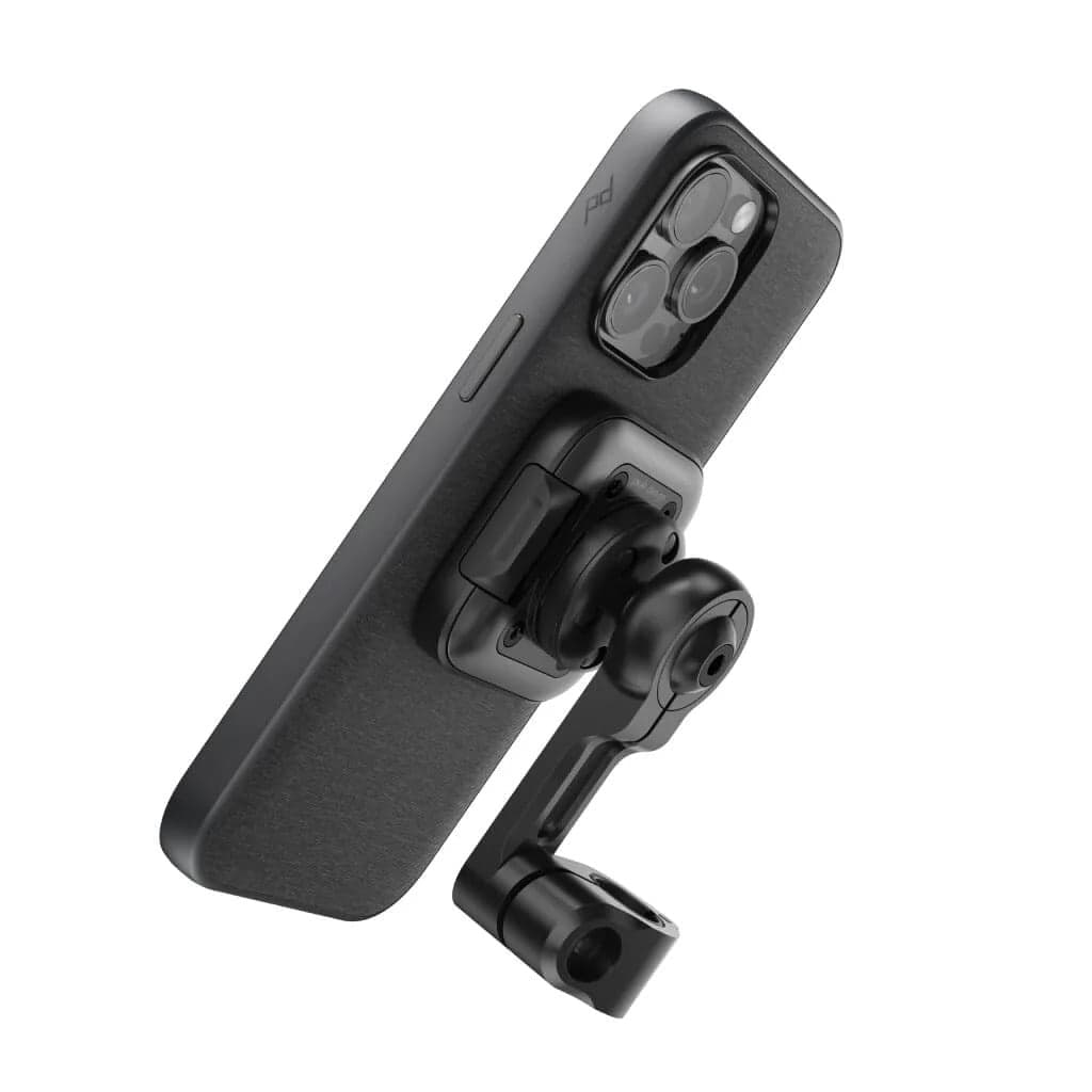 Držák s pojistkou na řídítka Peak Design Mobile Motorcycle Mount V2 - černý - náhled 2