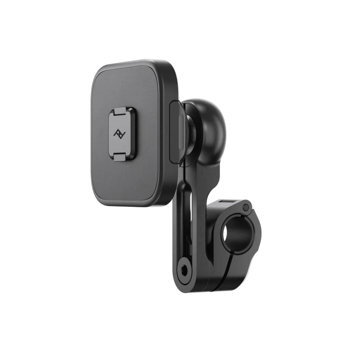 Držák s pojistkou na zrcátka a nabíjením Peak Design Mobile Motorcycle Mirror Mount - černý