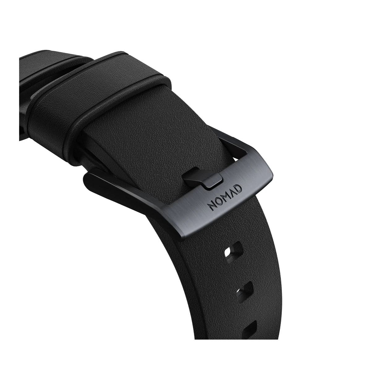 Řemínek pro Apple Watch 42/44/45/49 mm Nomad Active Strap Pro - černý s černou přezkou - náhled 5