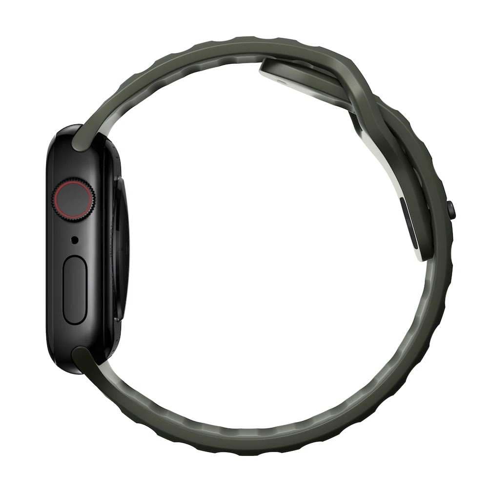 Řemínek pro Apple Watch 42/44/45/49 mm Nomad Sport Strap - zelený - náhled 2