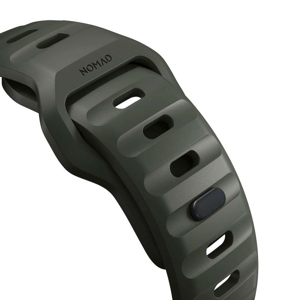 Řemínek pro Apple Watch 42/44/45/49 mm Nomad Sport Strap - zelený - náhled 4