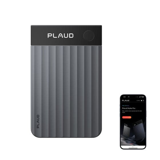 AI záznamník Plaud Note Pro – černý