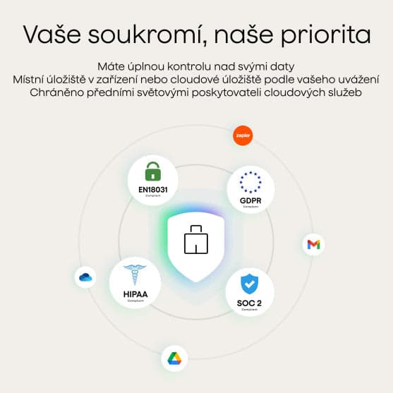 AI záznamník Plaud Note Pro – černý - náhled 3