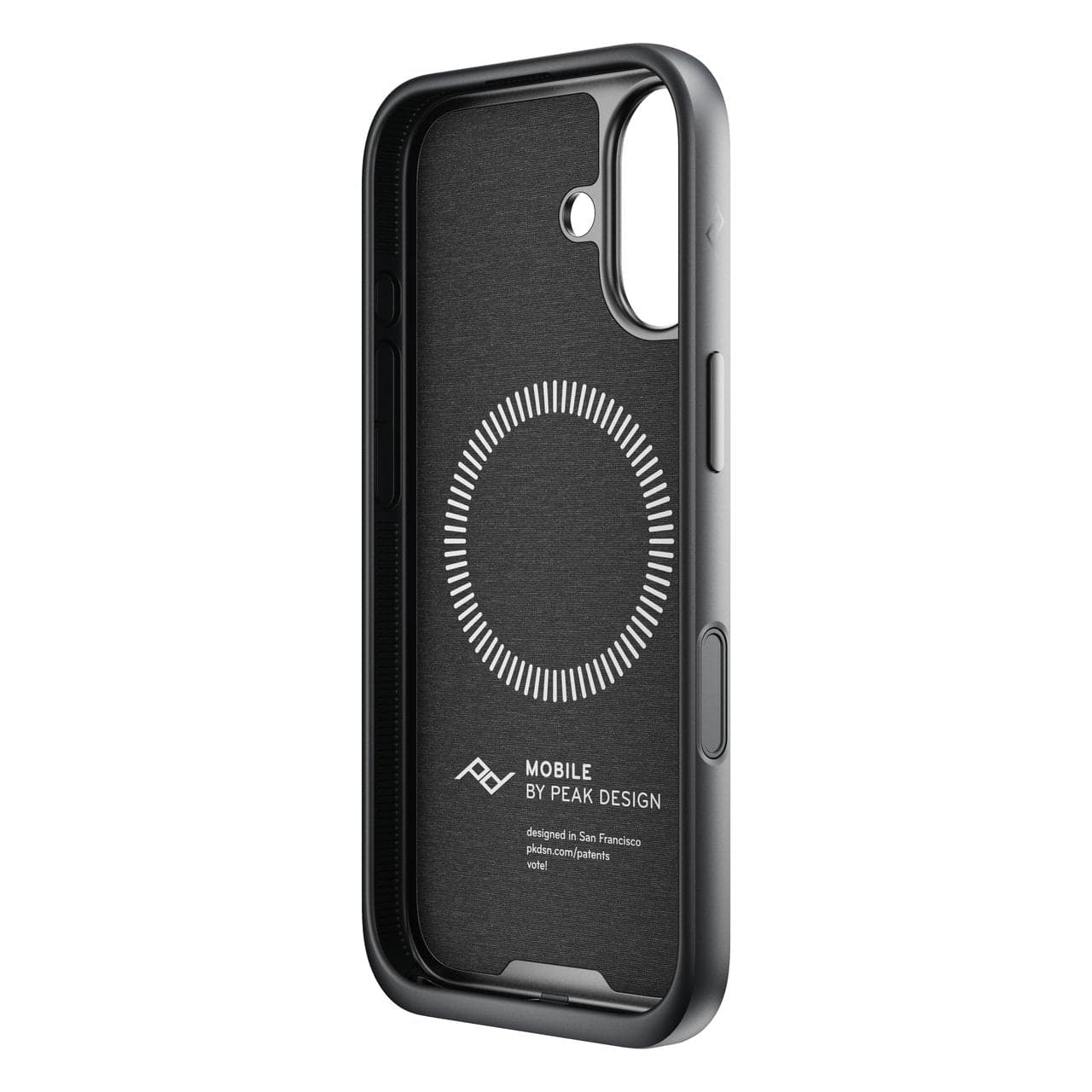 Kryt pro iPhone 17 Peak Design Everyday Case - tmavě šedý - náhled 4