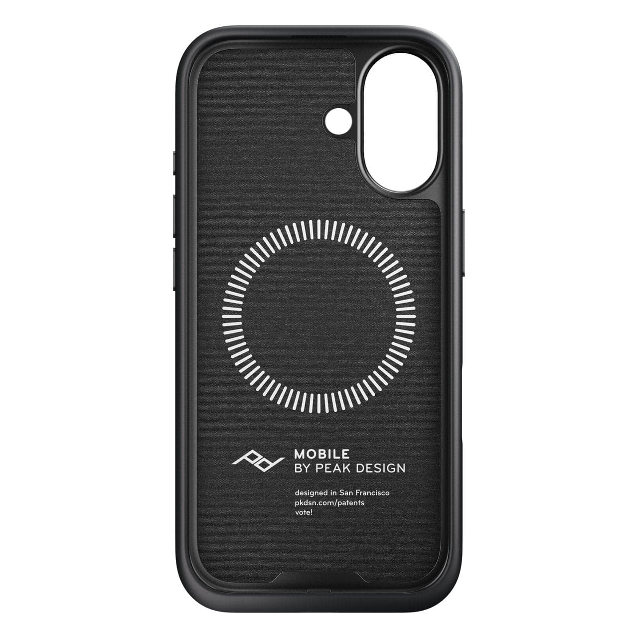 Kryt pro iPhone 17 Peak Design Everyday Case - tmavě šedý - náhled 5