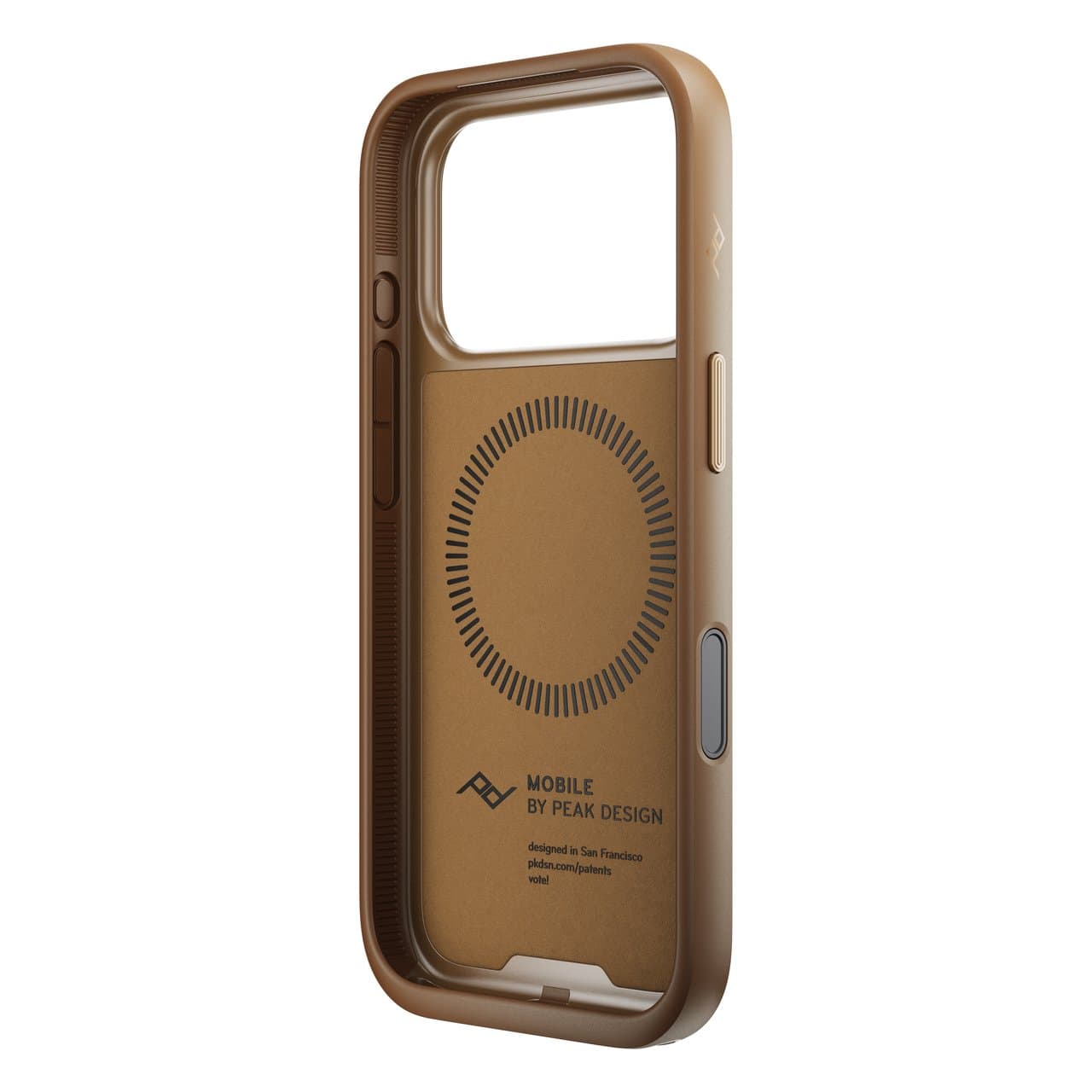 Kryt pro iPhone 17 Pro Peak Design Everyday Case - světle hnědý - náhled 4