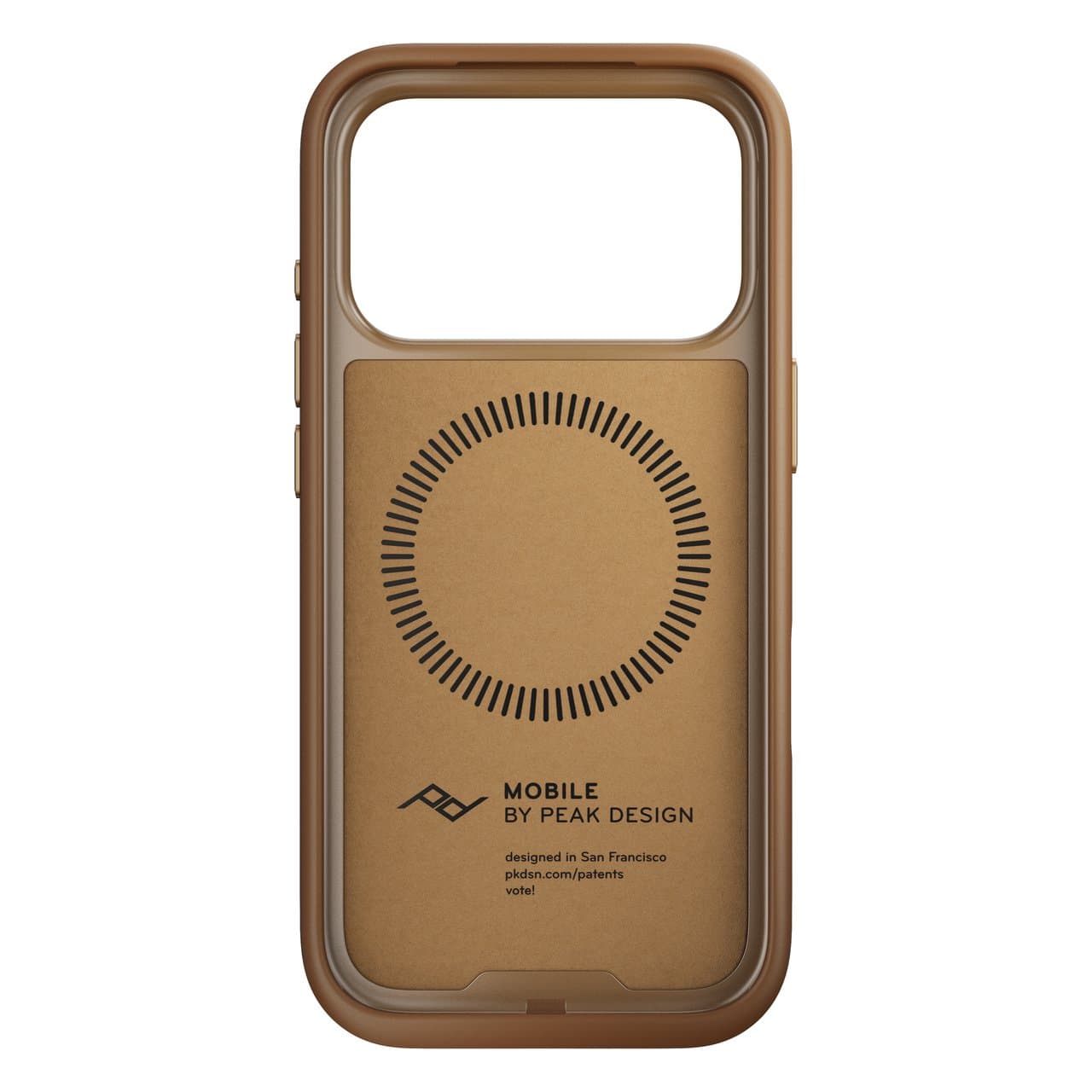 Kryt pro iPhone 17 Pro Peak Design Everyday Case - světle hnědý - náhled 5