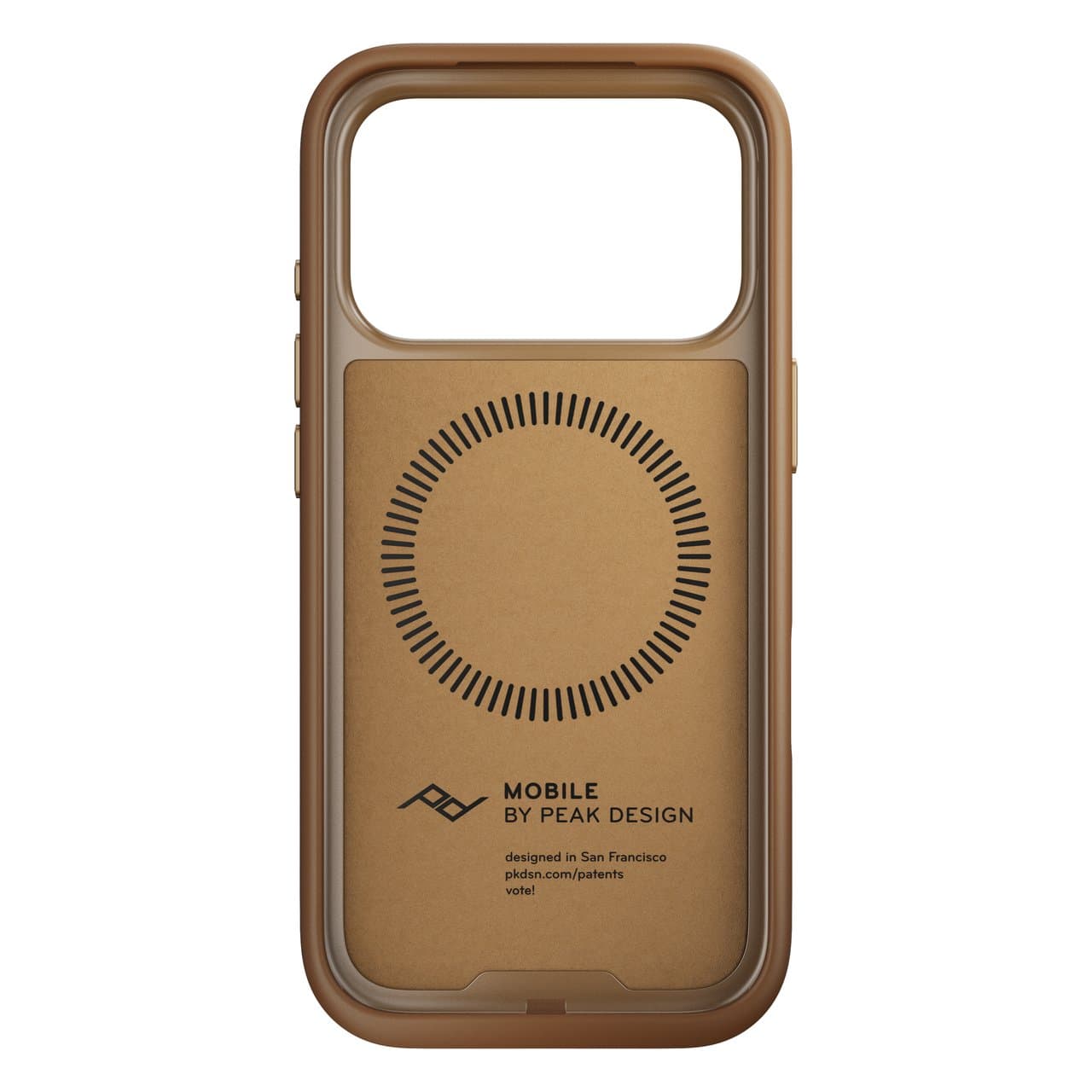 Kryt pro iPhone 17 Pro Peak Design Everyday Loop Case - světle hnědý - náhled 3