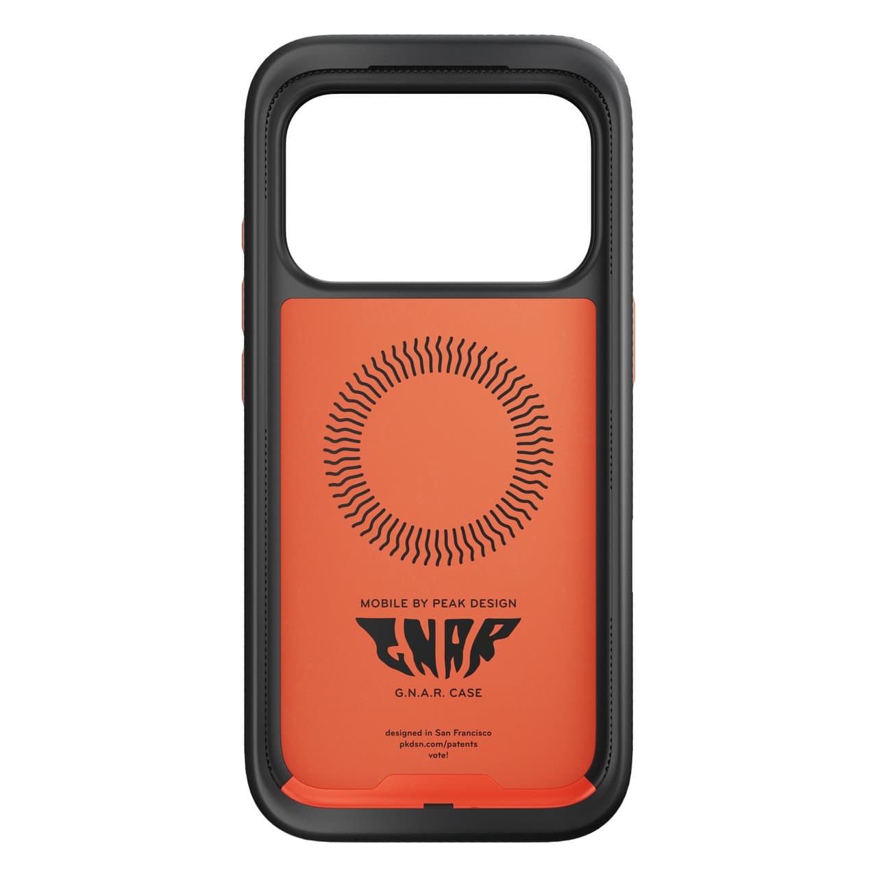 Kryt pro iPhone 17 Pro Peak Design Mobile GNAR Case - korálově červený - náhled 5