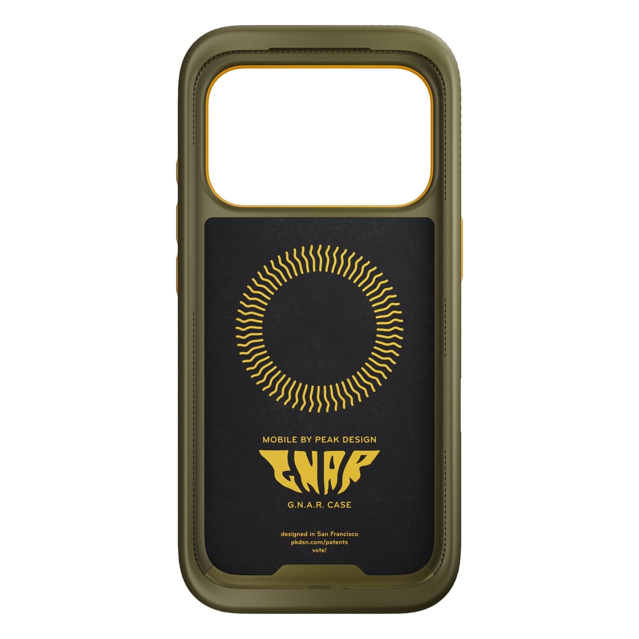 Kryt pro iPhone 17 Pro Peak Design Mobile GNAR Case - pískově hnědý - náhled 5