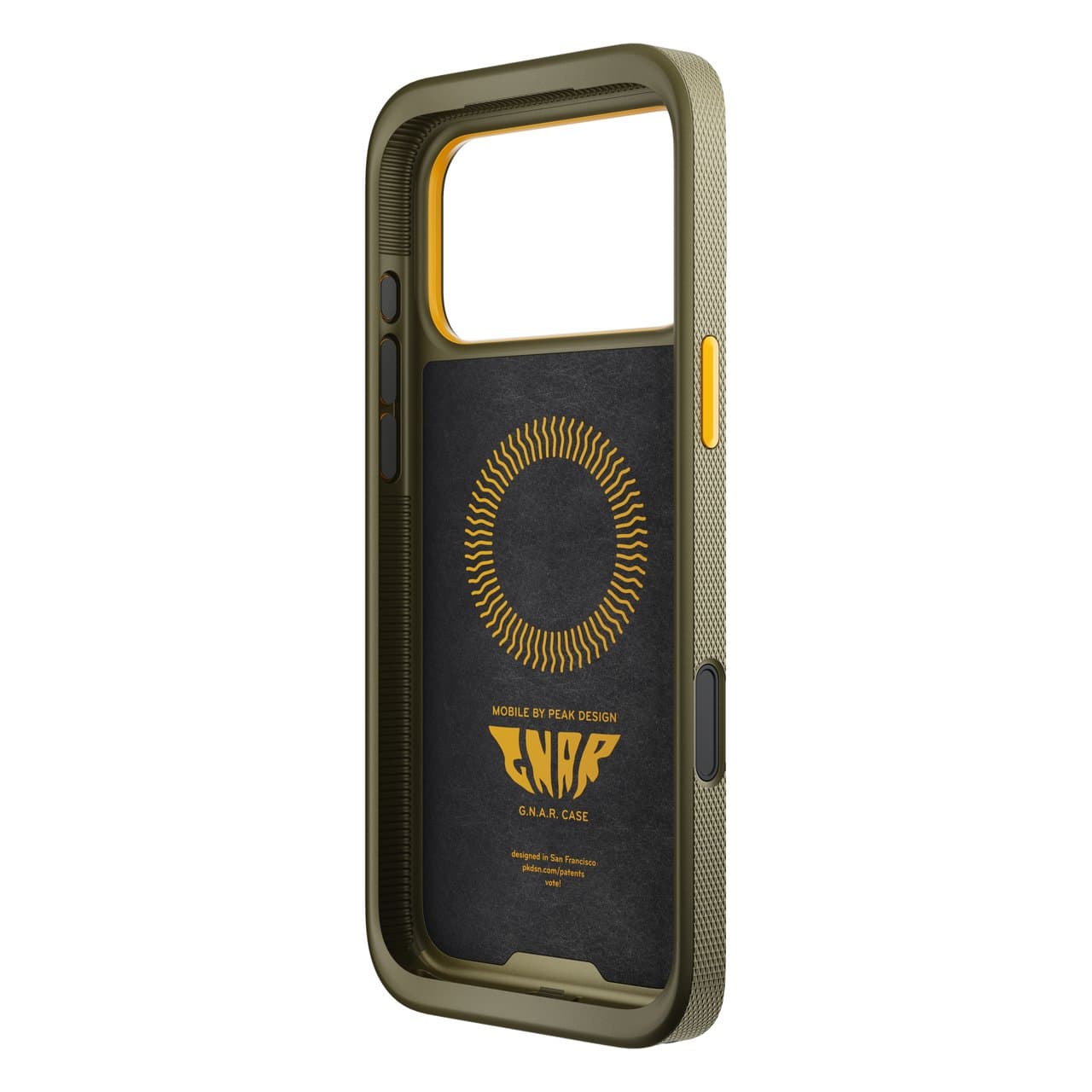 Kryt pro iPhone 17 Pro Max Peak Design Mobile GNAR Case - pískově hnědý - náhled 4
