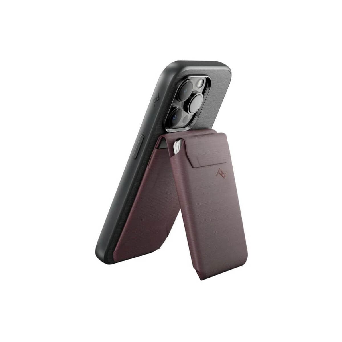 MagSafe peněženka se stojánkem Peak Design Mobile Wallet Slim - fialová