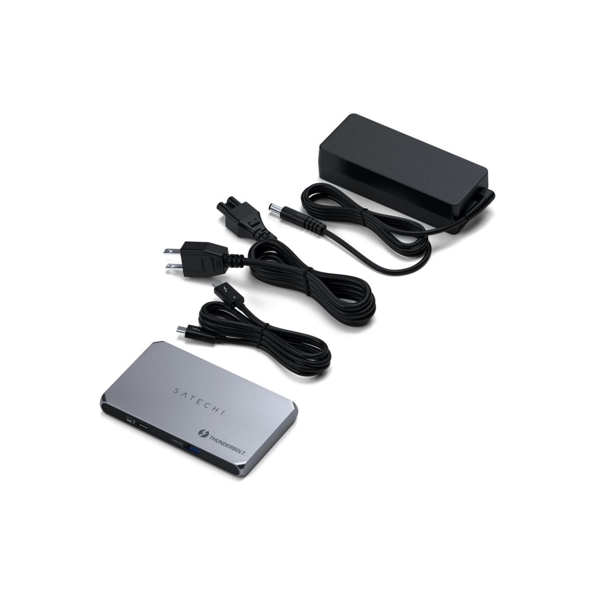 Hub Satechi Thunderbolt 4 Slim Pro - stříbrný - náhled 4