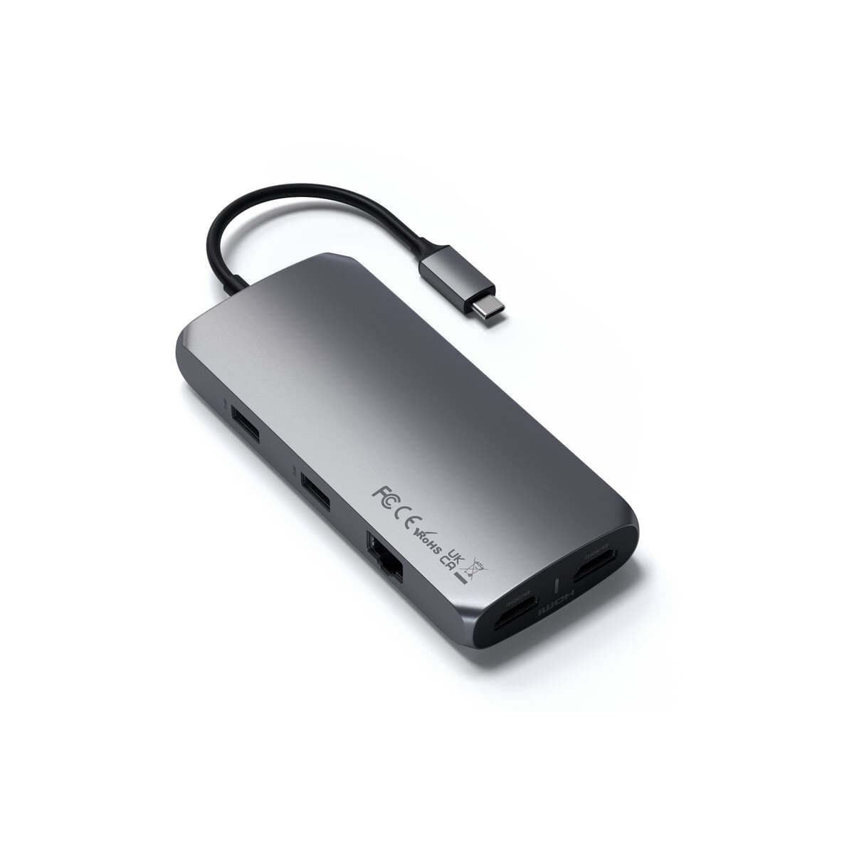 Hliníkový USB-C HUB MX Satechi - vesmírně šedý - náhled 4