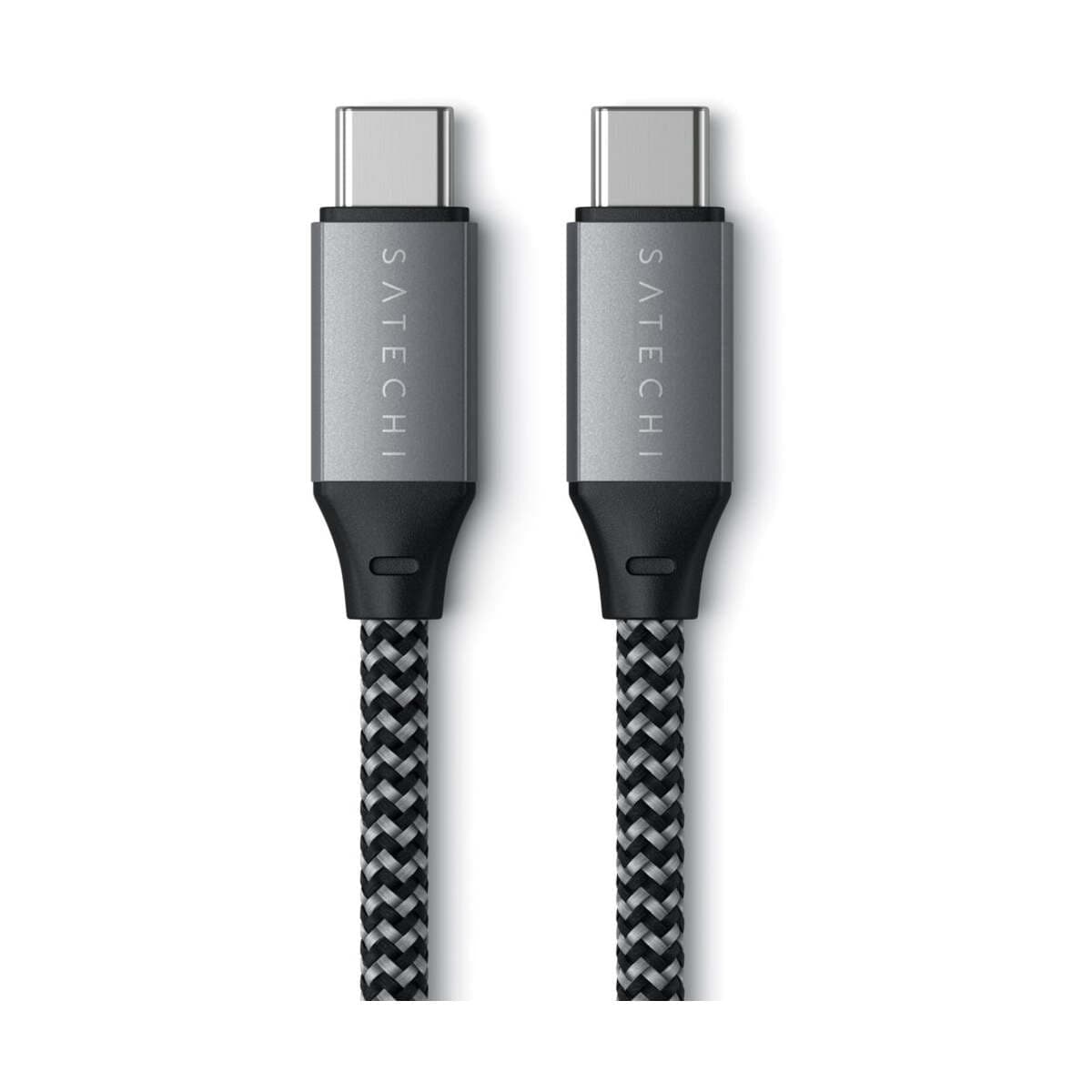 Kabel USB-C na USB-C Satechi 25 cm - vesmírně šedý - náhled 2