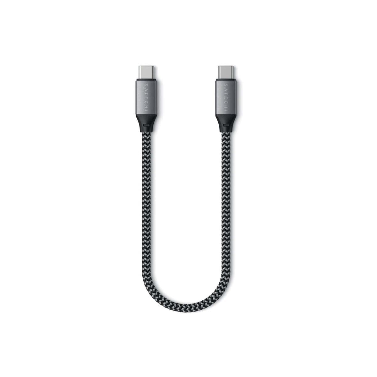 Kabel USB-C na USB-C Satechi 25 cm - vesmírně šedý