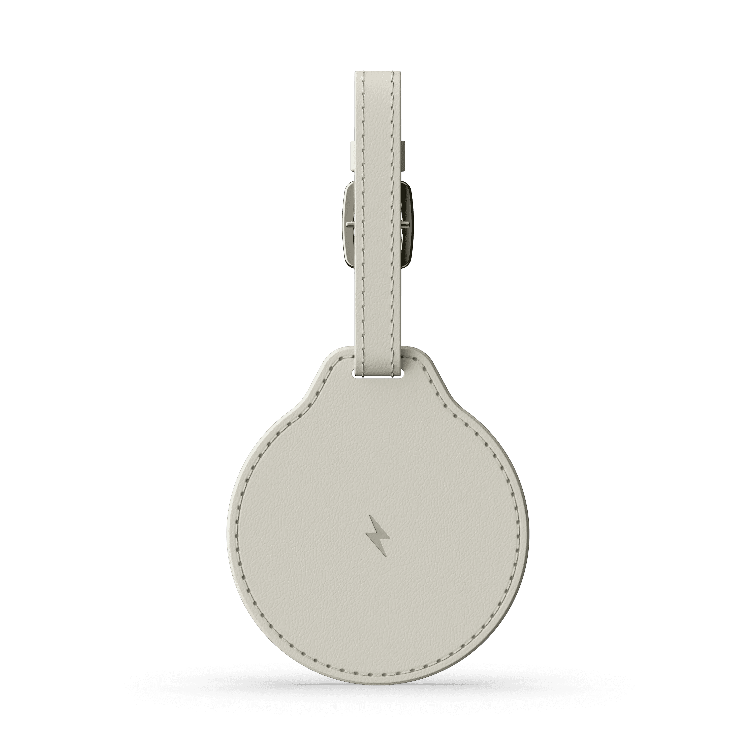 Jmenovka z veganské kůže Satechi FindAll Luggage Tag s kapsou na AirTag - světlá - náhled 3