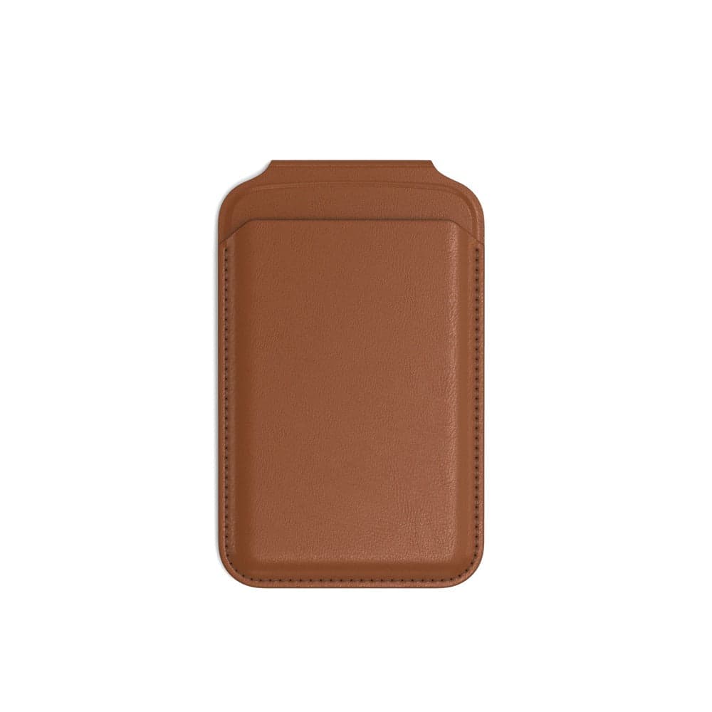 Magnetický stojánek s peněženkou pro iPhone Satechi - hnědý - náhled 2