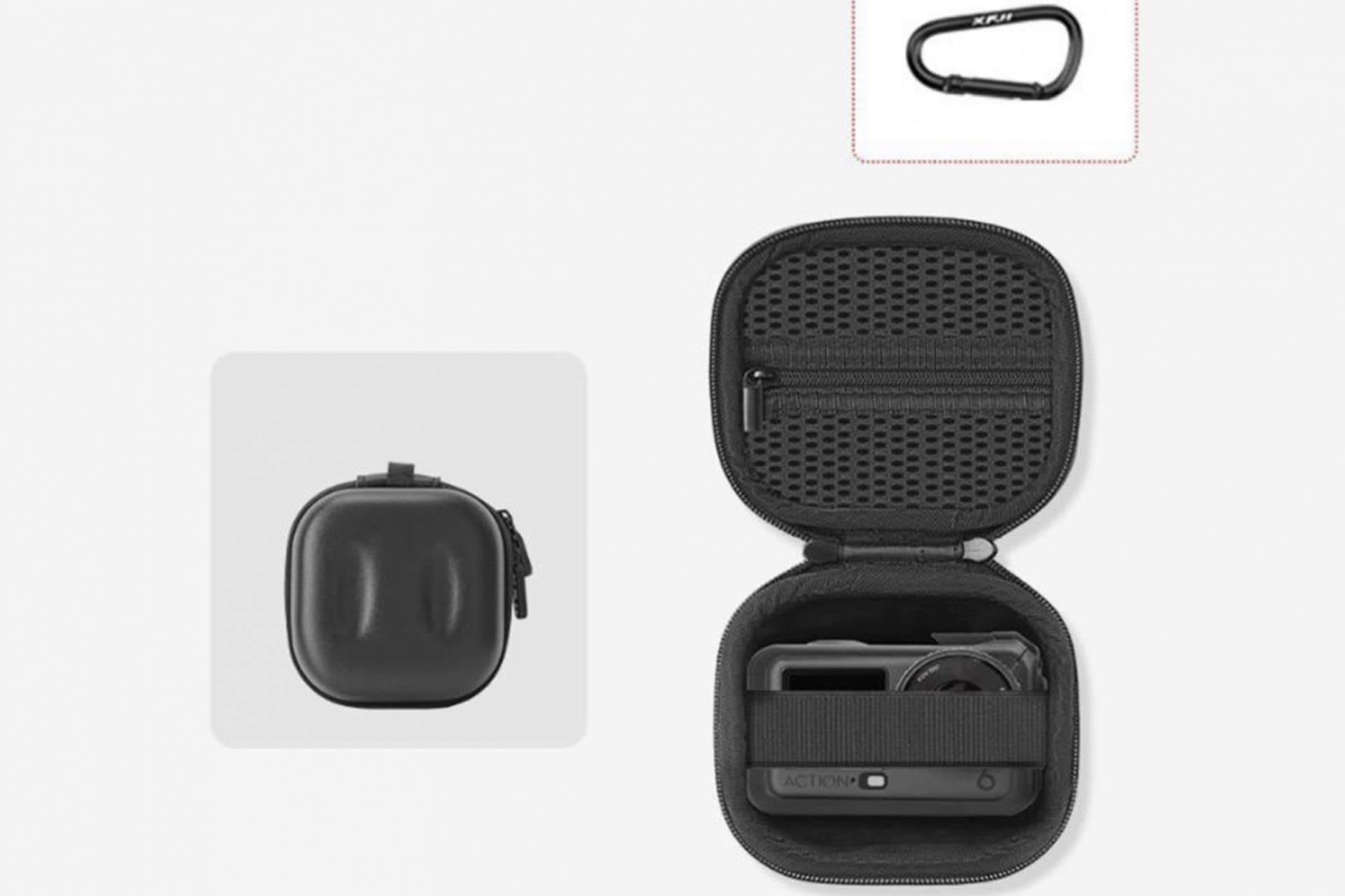 Pouzdro pro akční kameru DJI Osmo Action 6 / Insta360 Ace Pro 2 - černé 1DJ8307